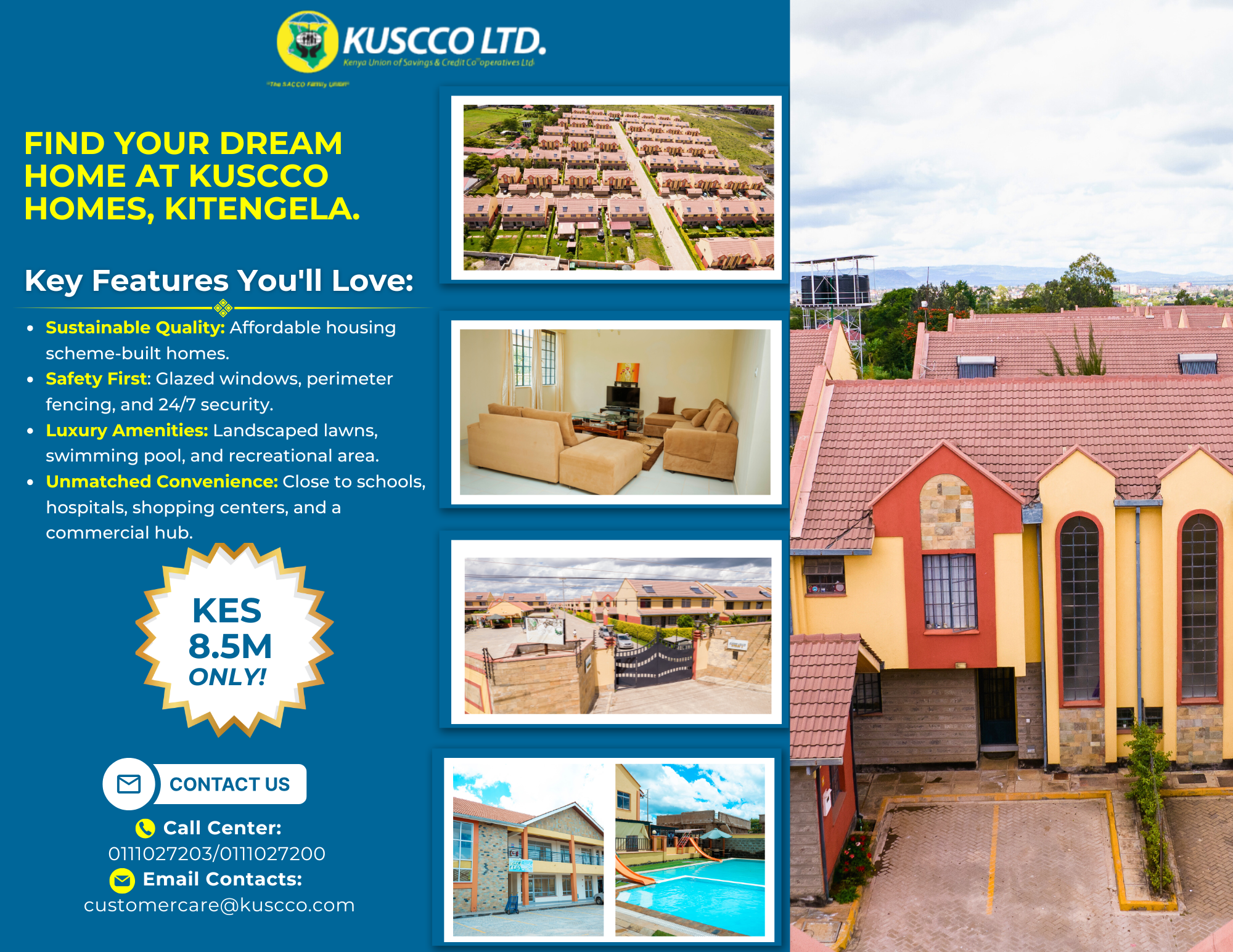 KUSCCO Homes poster 